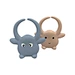 big horn sheep shaped natural latex teether toy